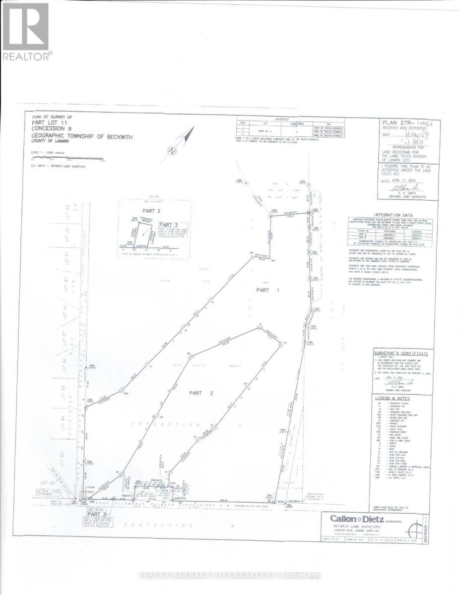 Xxxx Ninth Line W, Beckwith, Ontario  K7C 3P2 - Photo 1 - X12094481