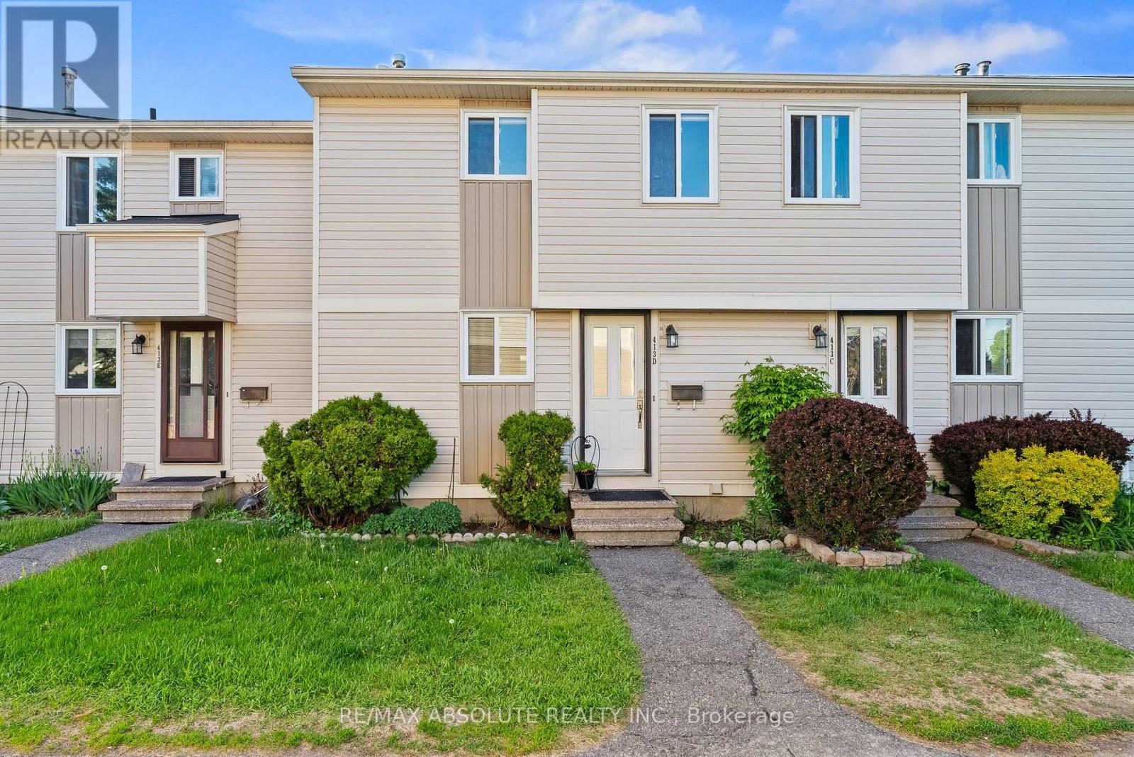 #D - 413 WOODFIELD DRIVE, Ottawa, Ontario