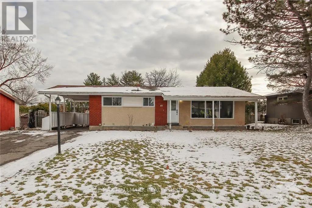 45 HILLIARD AVENUE, Ottawa, Ontario