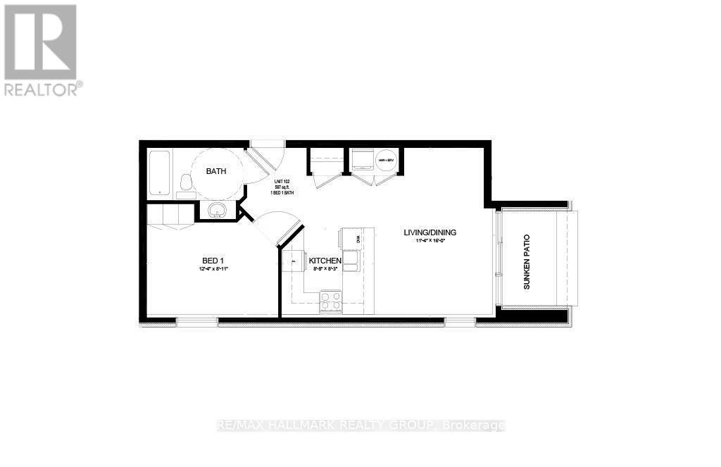 102 - 1124 Gabriel Street, Ottawa, Ontario  K1C 1K8 - Photo 2 - X13456196