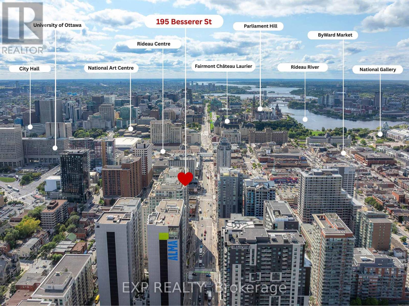 1405 - 195 Besserer Street, Ottawa, Ontario  K1N 0B6 - Photo 2 - X13554550